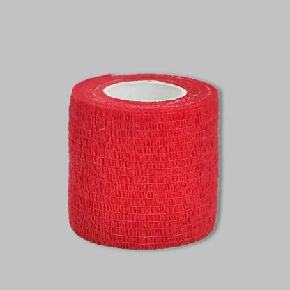 Bandage Guardlock Joga rouge pour maintenir les protège-tibias